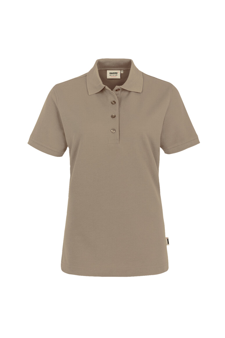 HAKRO 216 Damen Poloshirt MIKRALINAR® in khaki, Größe 6XL