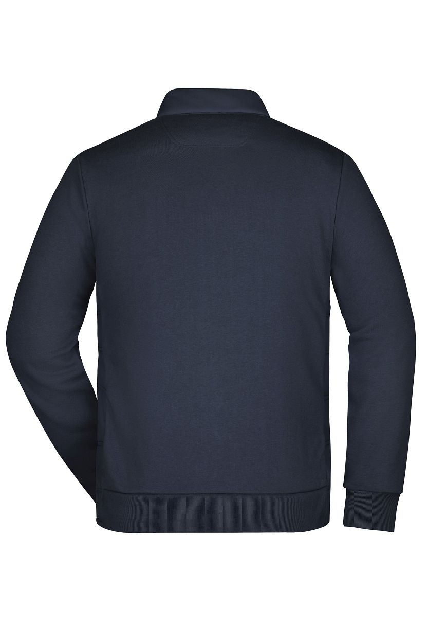 Men's Hybrid Sweat Jacket "JN1124" in Navy, Größe 3XL - Daiber
