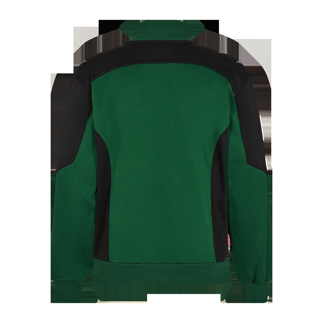 ENGEL Galaxy Sweatcardigan mit Kragen in Grün/Schwarz, Größe XS