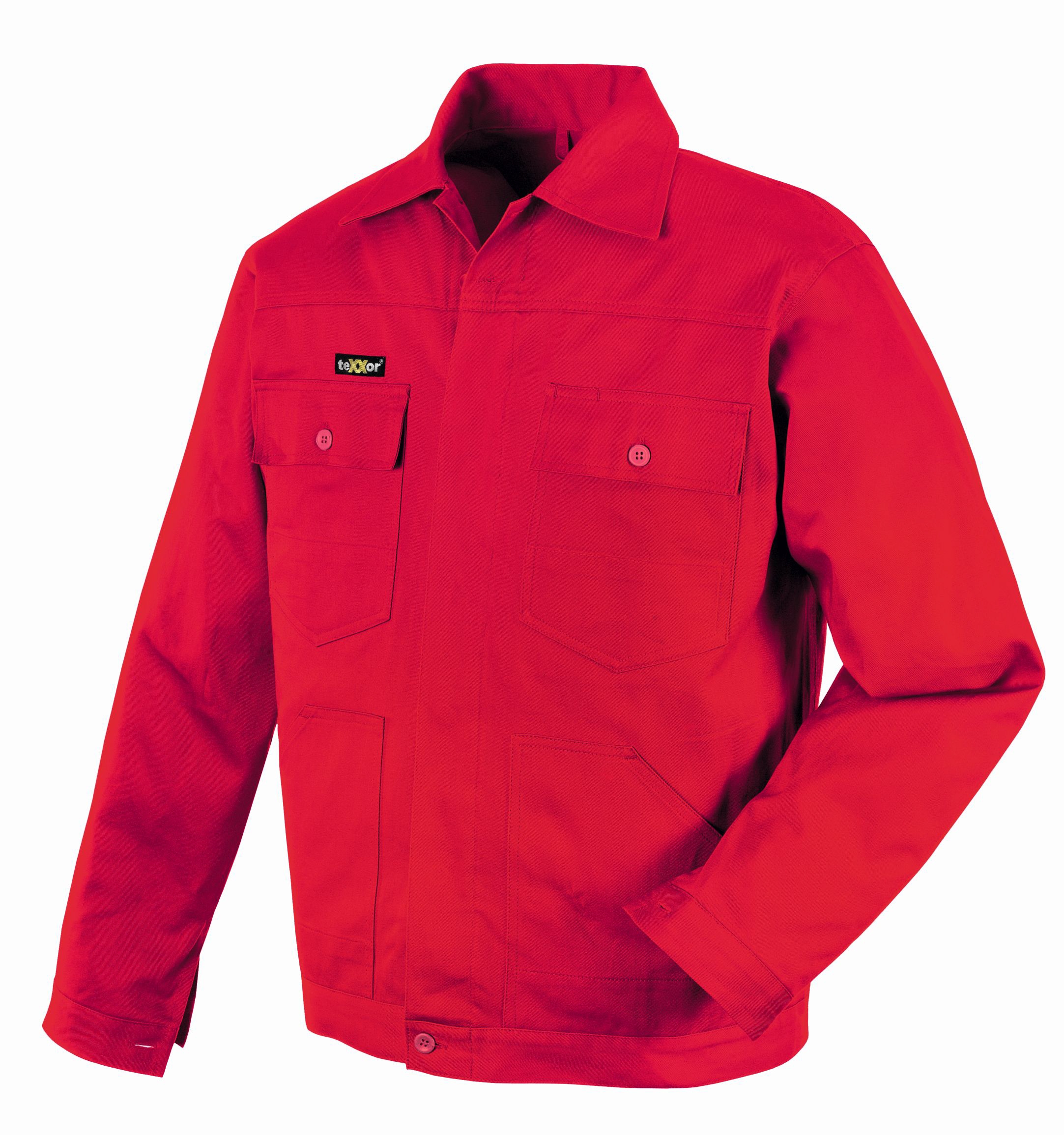 teXXor® Bundjacke (290 g/m²) in Rot, Größe XL