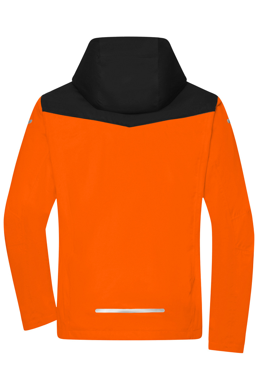 Men's Allweather Jacket GRS "JN1180" in Neon-Orange/Black, Größe 3XL - Daiber