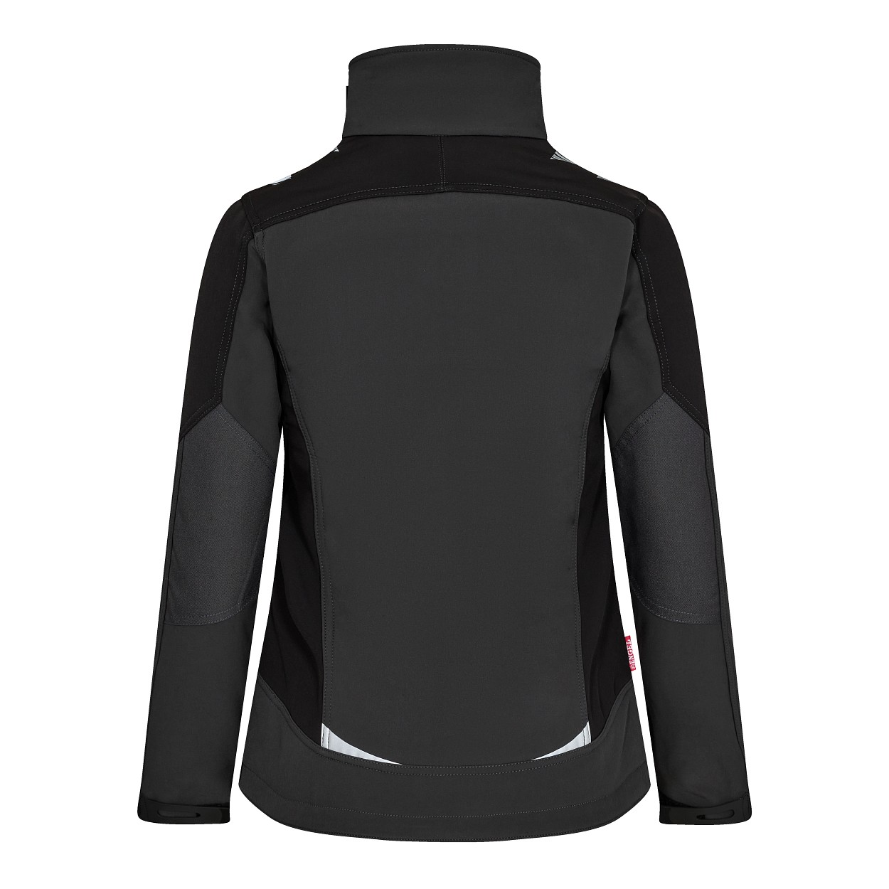 ENGEL Galaxy Damen Softshelljacke in Anthrazitgrau/Schwarz, Größe XS