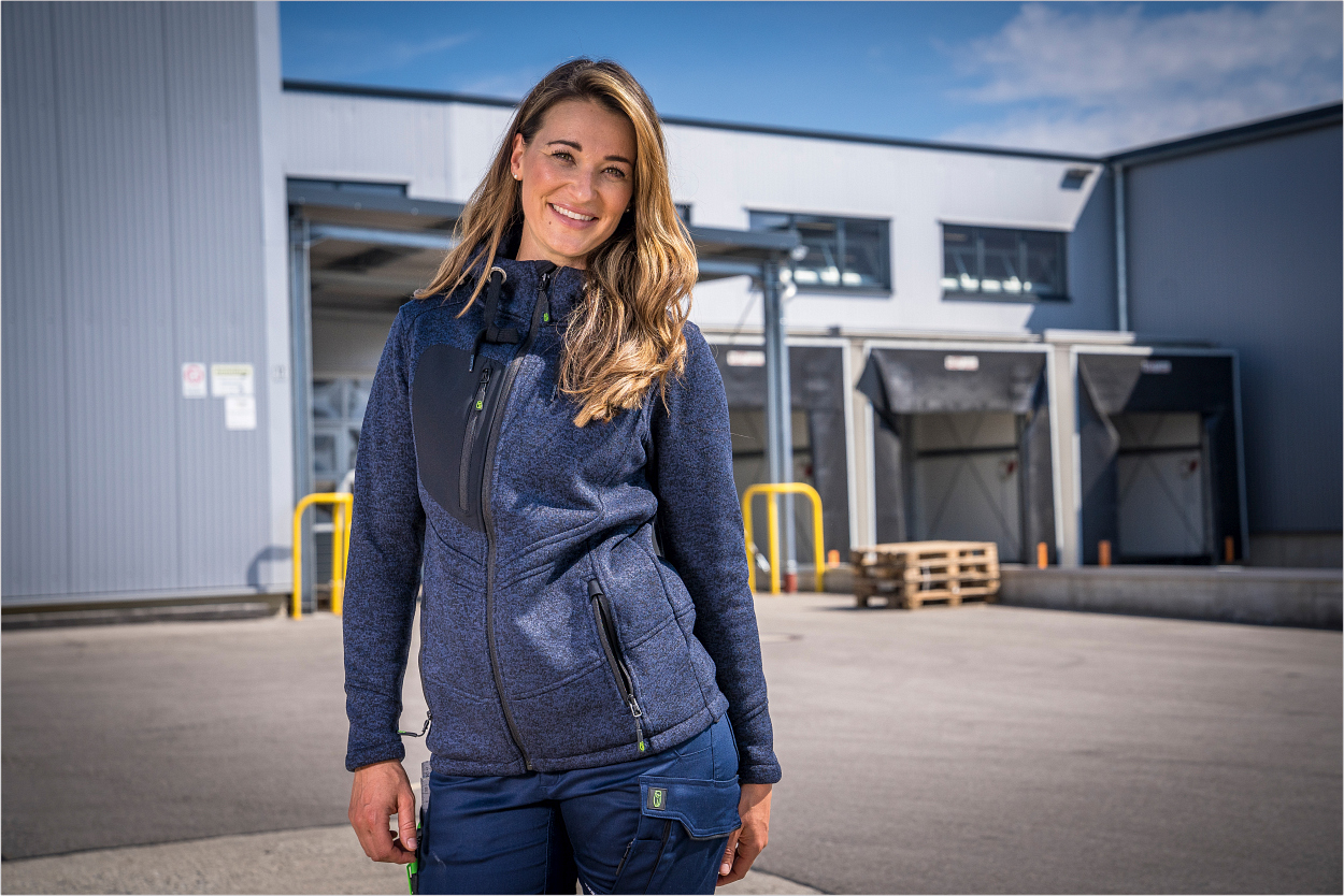 Strickjacke Casual Line Unisex Marine CASTJ, Gr. 2XL von Leibwächter