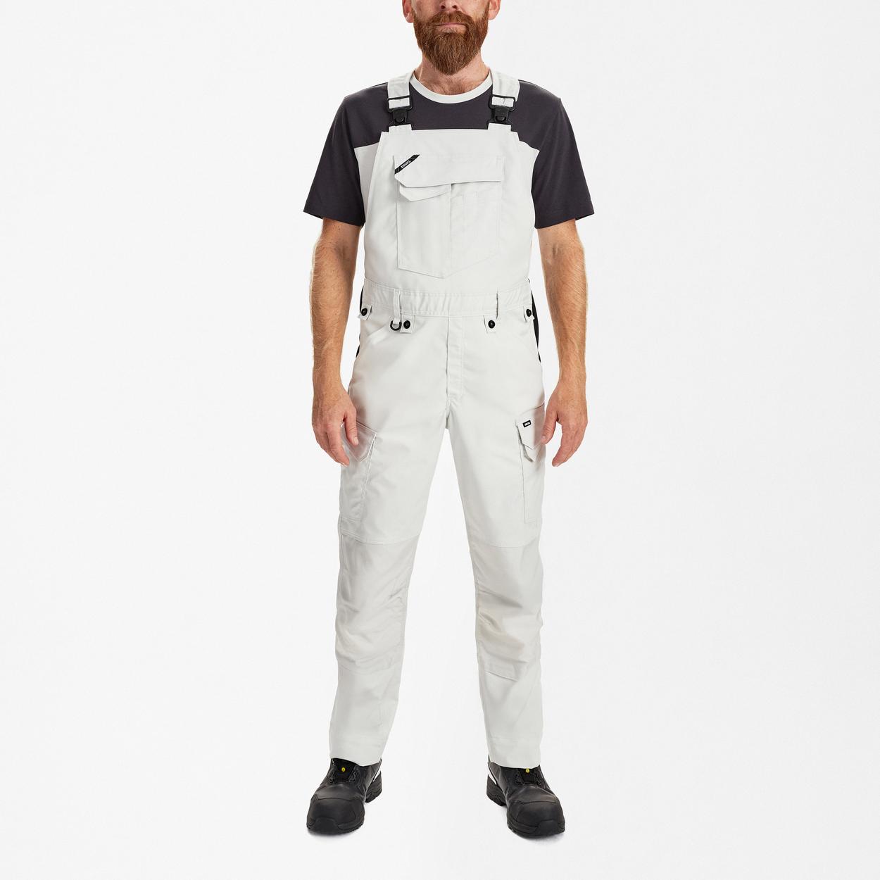 ENGEL Entire Latzhose mit 2-Wege-Stretch in Bone White, Größe 26