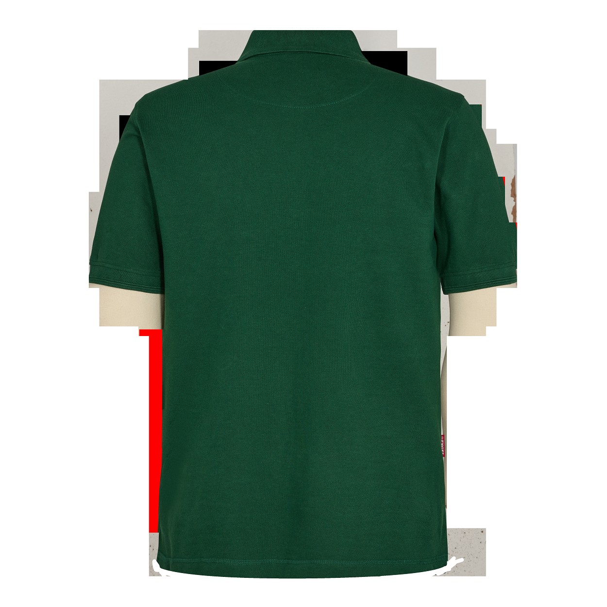 ENGEL Extend Poloshirt mit Brusttasche in Grün, Größe XS