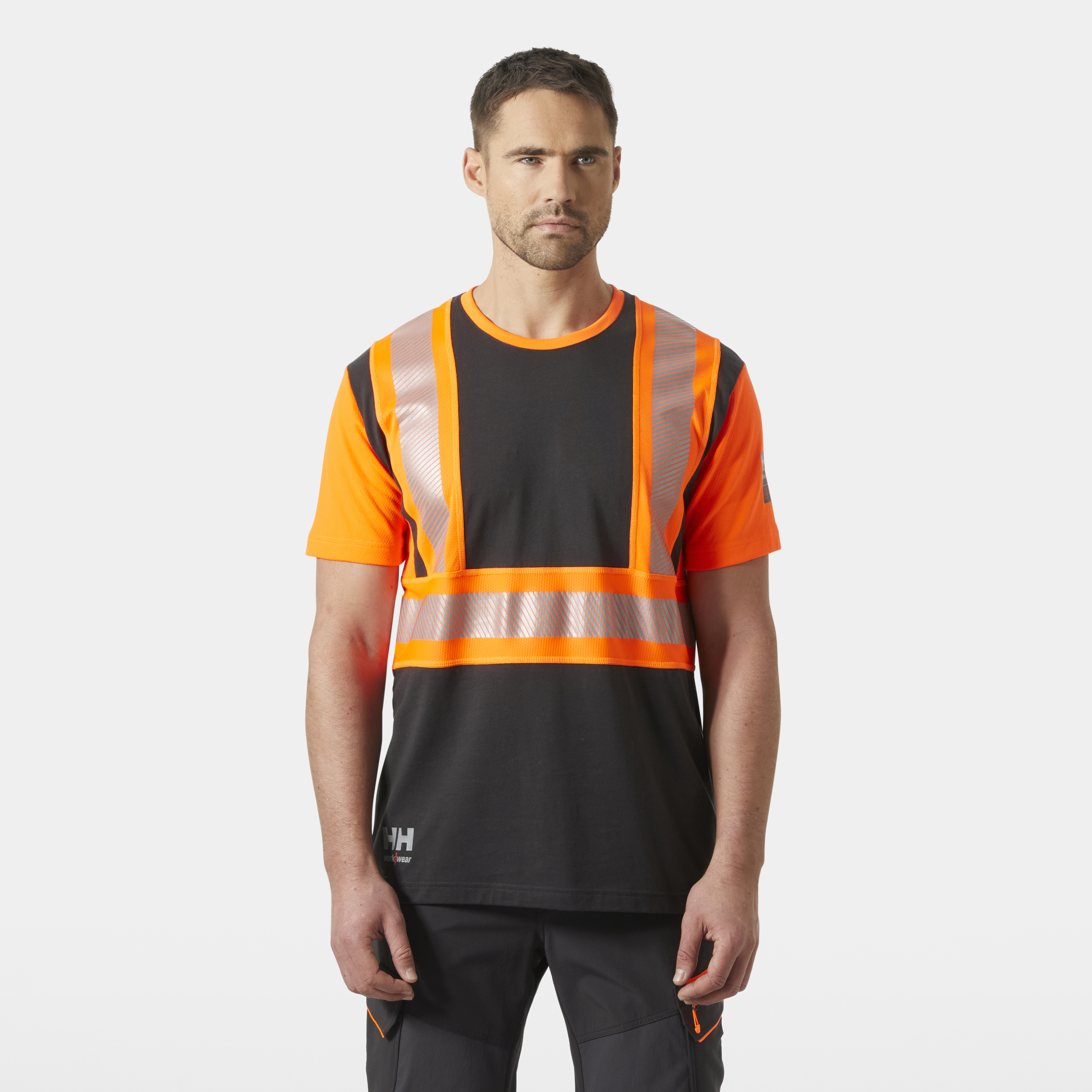 "ICU" T-shirt in Orange, Größe 4XL von Helly Hansen Workwear