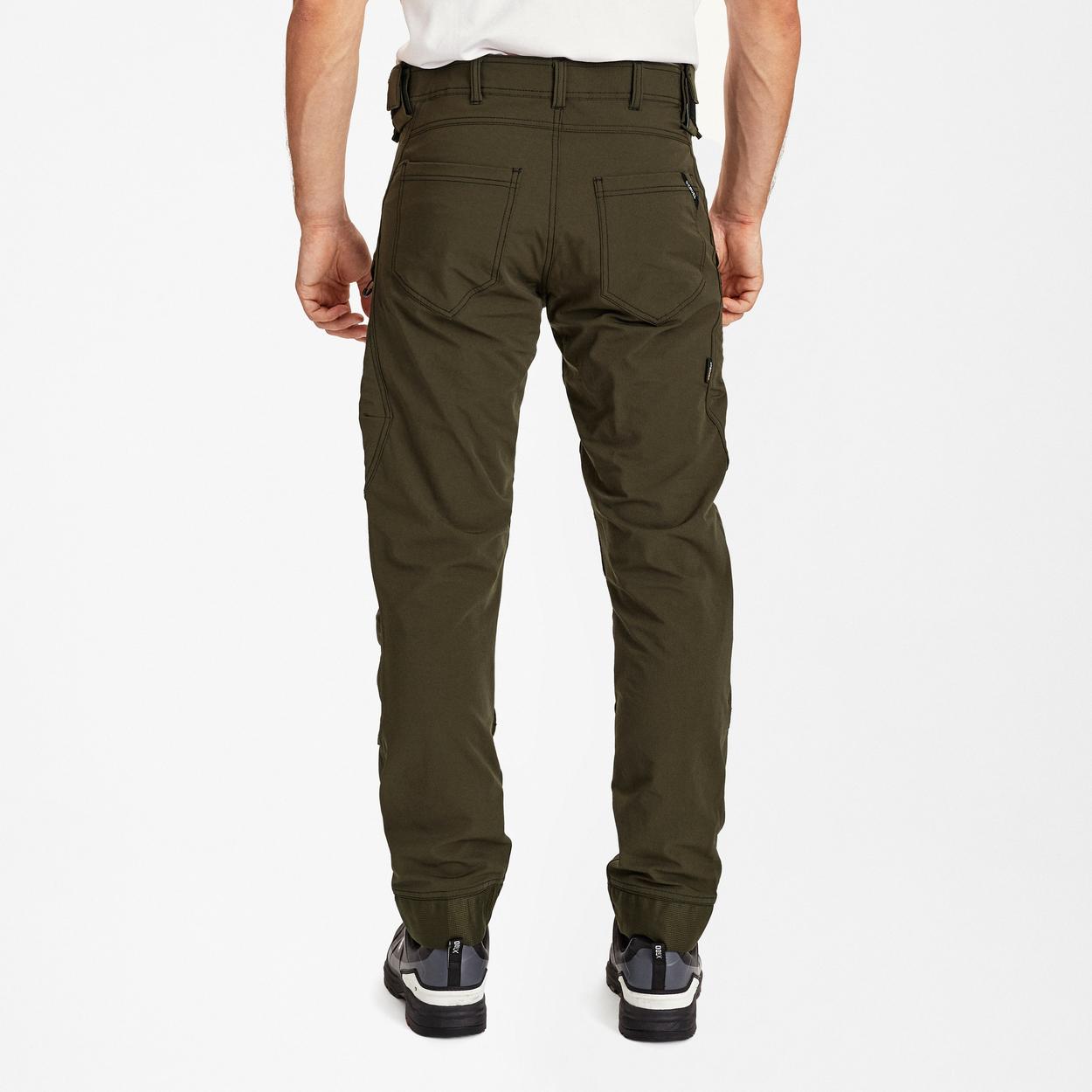 ENGEL X-treme Arbeitshose mit 4-Wege-Stretch in Forest Green, Größe 26