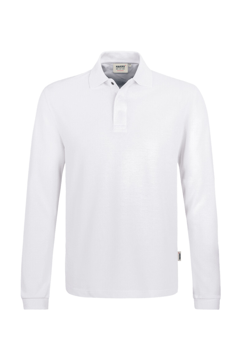 HAKRO 821 Longsleeve-Poloshirt HACCP MIKRALINAR®