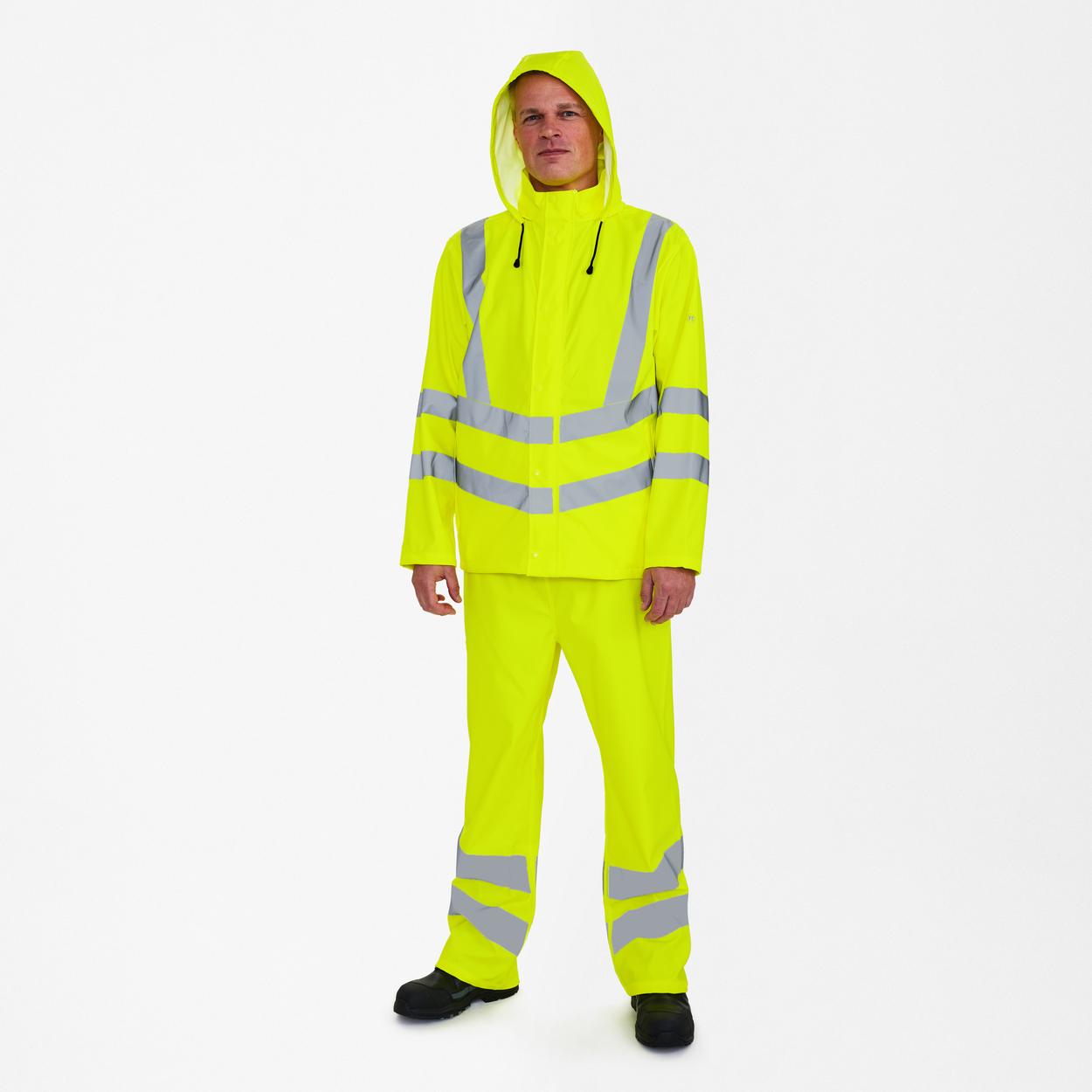 ENGEL Safety Regenjacke in Gelb, Größe XS