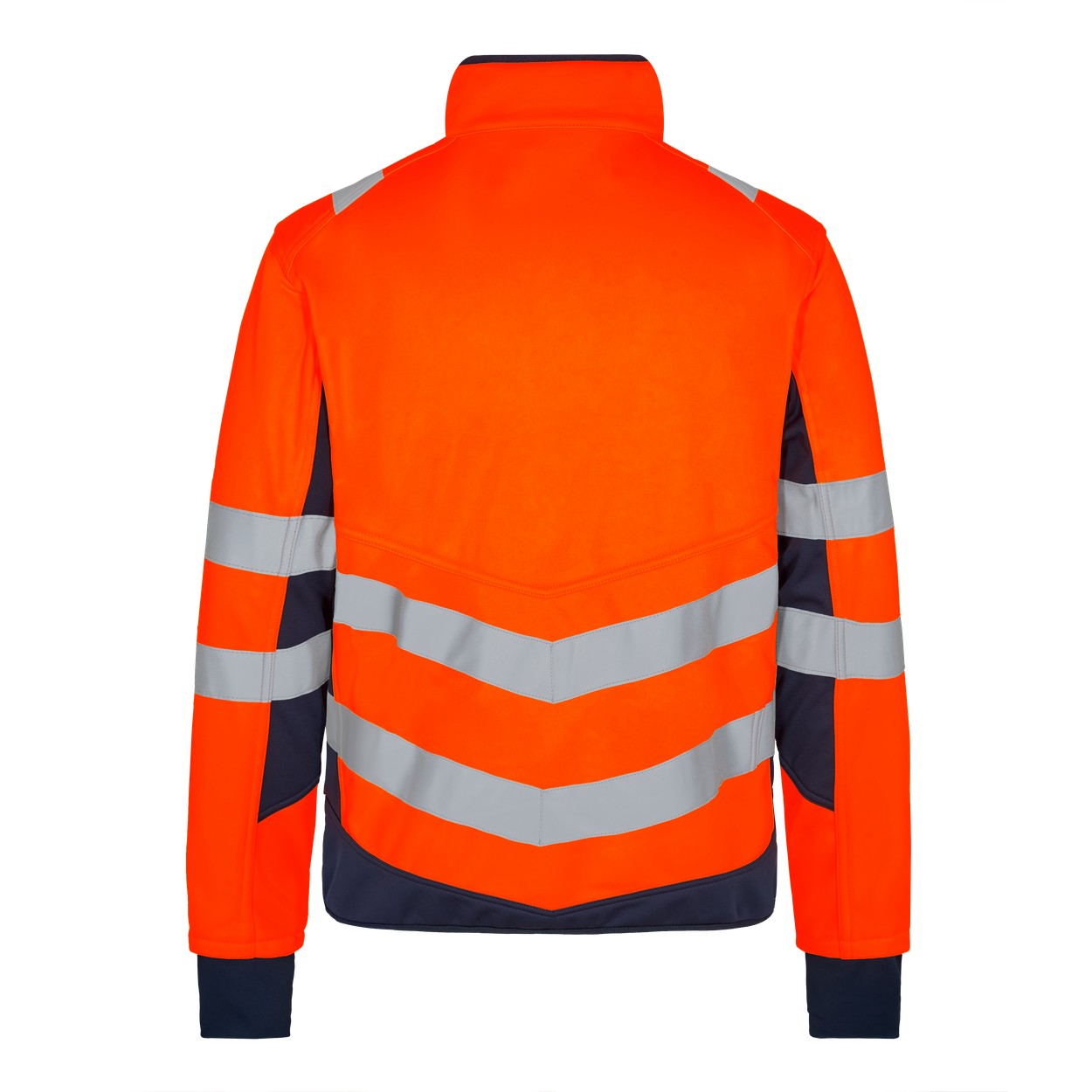 ENGEL Safety Softshelljacke in Orange/Blue ink, Größe XS