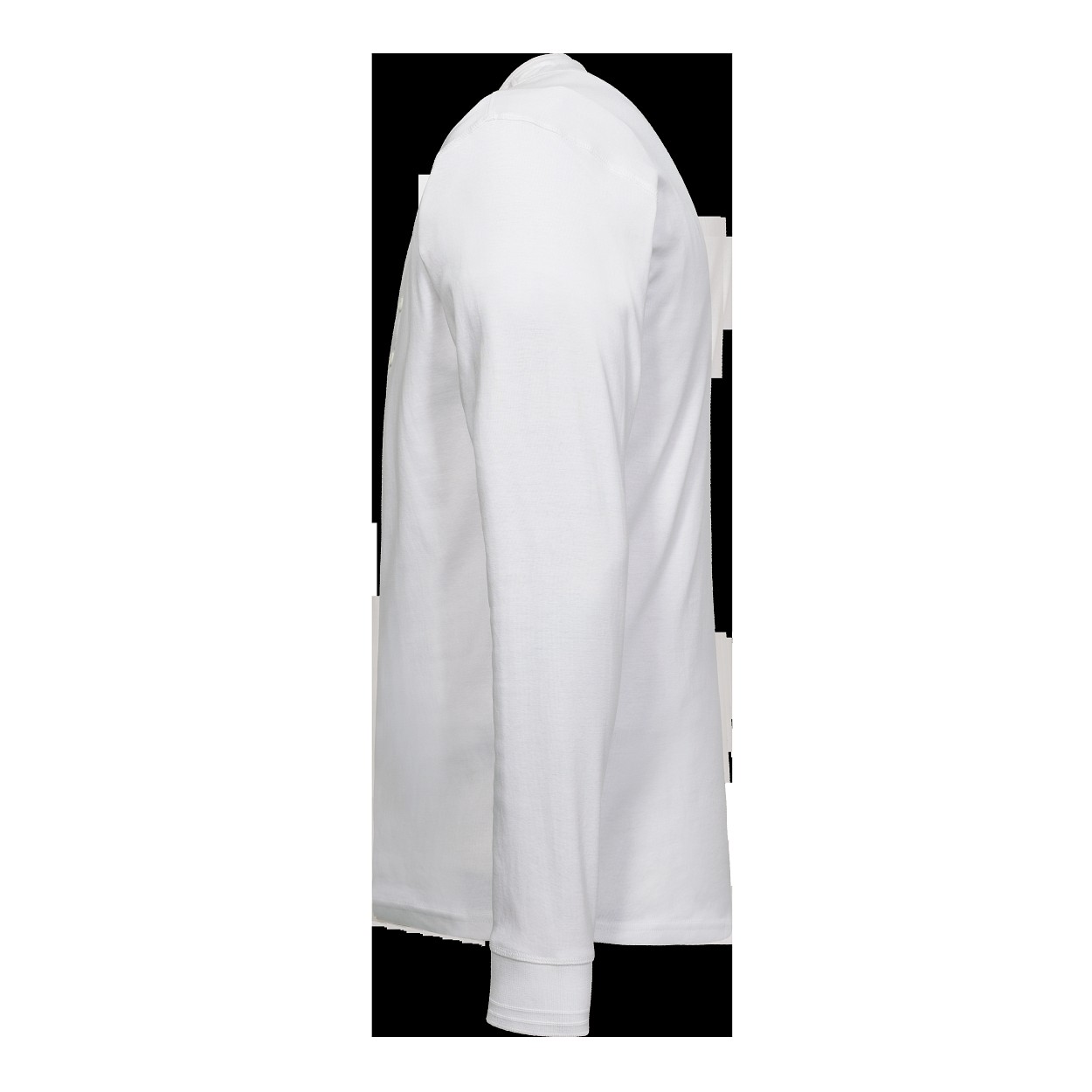 ENGEL Extend Grandad langarm-Shirt in Weiss, Größe XS