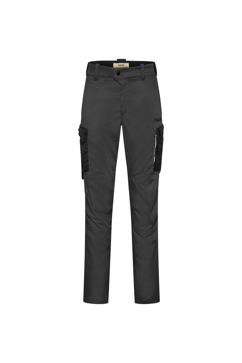 HAKRO 715S Worker Performancehose ECO "kurz" in karbongrau, Größe 6XL
