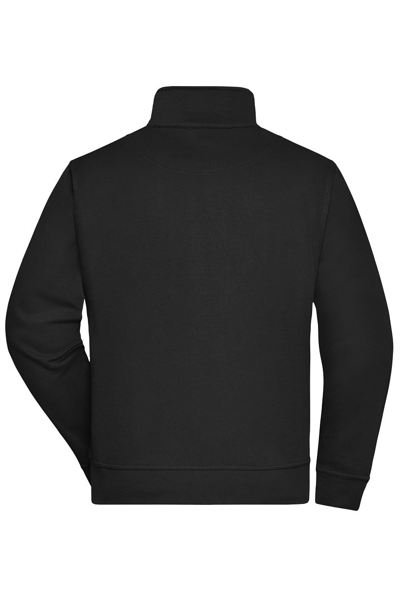 Workwear Sweat Jacket "JN836" in Black, Größe 6XL - Daiber