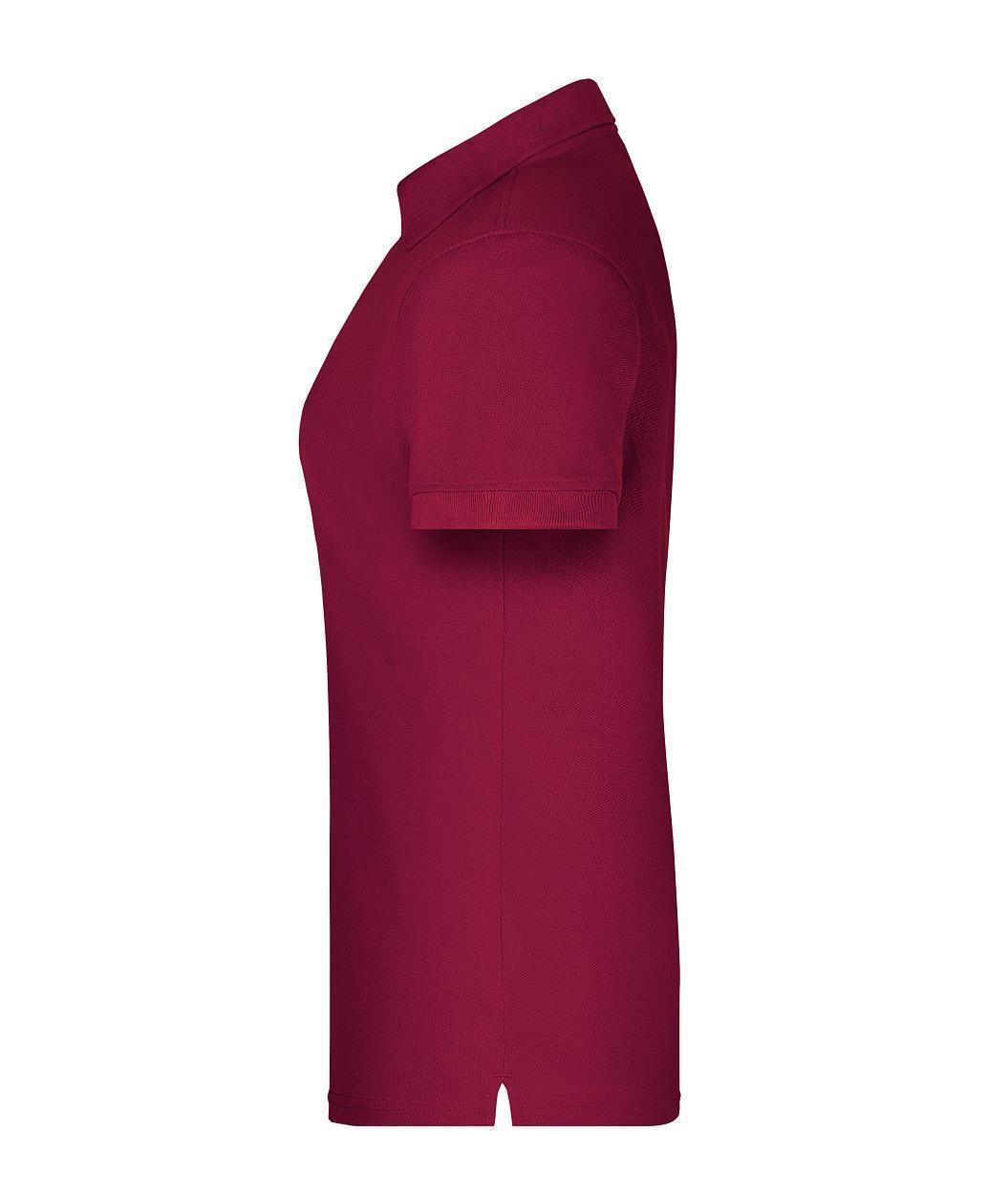 Ladies' ORGANIC Workwear Polo OCS Blended "JN873" in Wine, Größe 4XL - Daiber