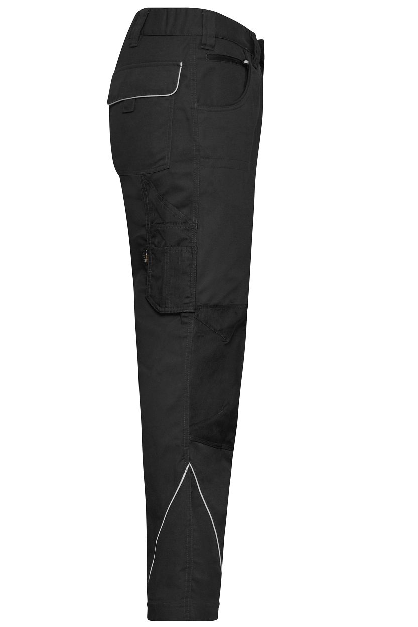 Workwear Pants - SOLID - "JN878" in Black, Größe 110 - Daiber