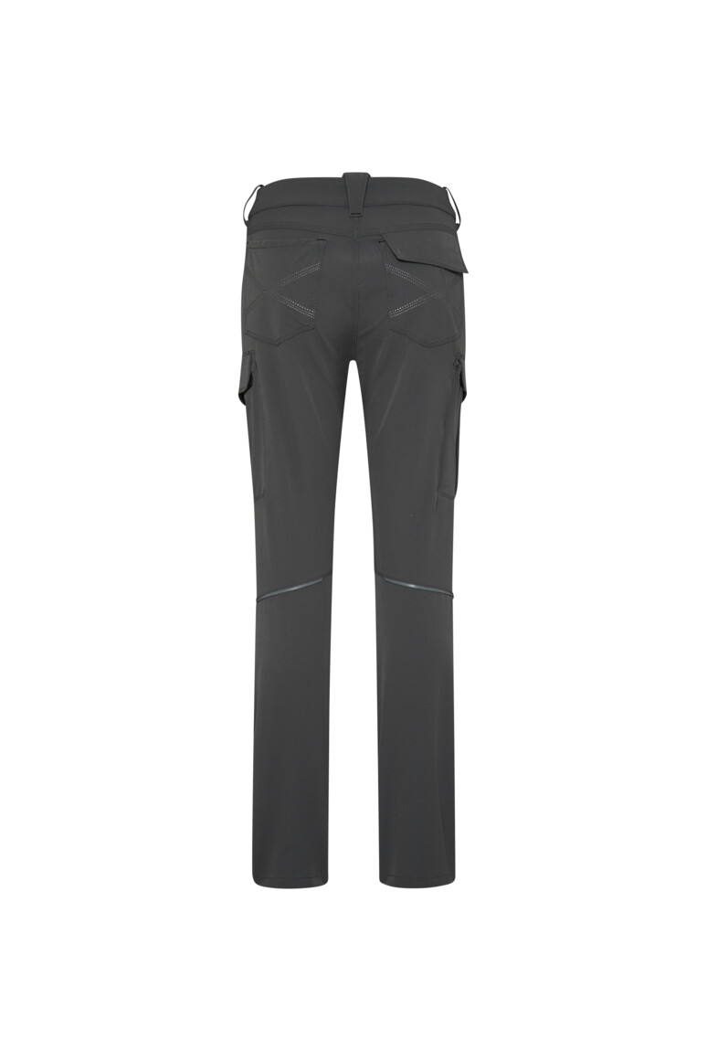 HAKRO 744 DAMEN WORKER-FUNKTIONSHOSE X-STRETCH in Karbongrau, Größe 3XL