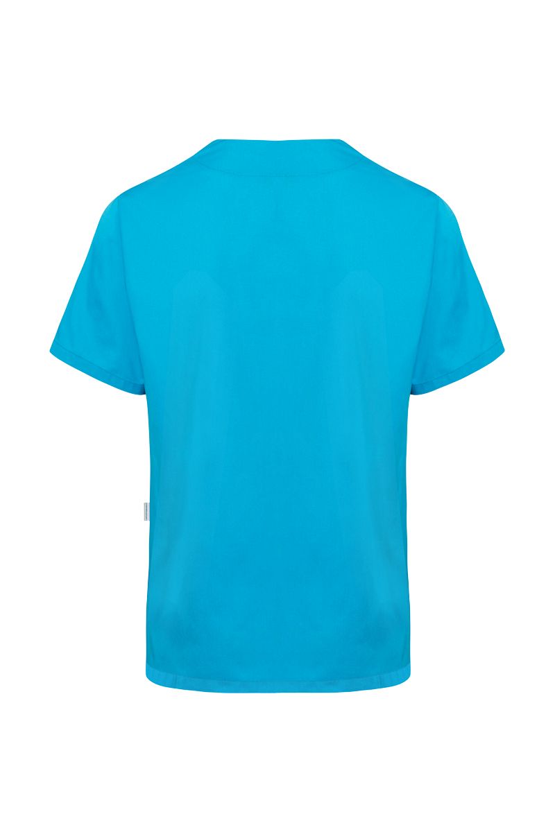 Kurzarm Herren-Schlupfkasack Essential Größe XL in Pazifikblau von Karlowsky