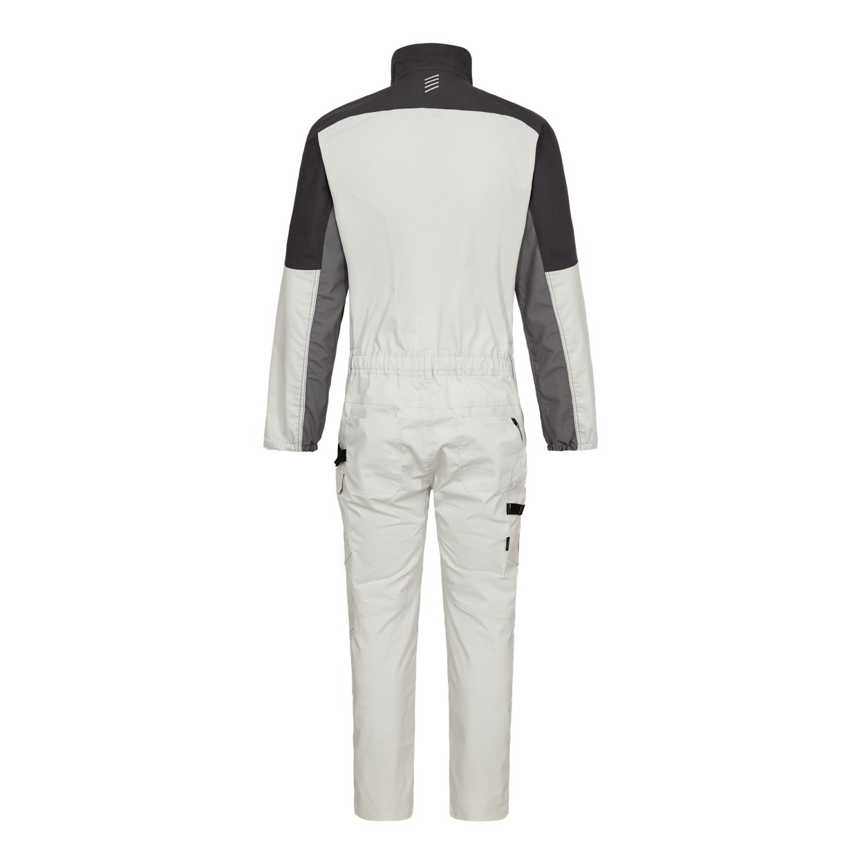 ENGEL Entire Overall mit 2-Wege-Stretch in Bone White / Anthracite Grey, Größe XS