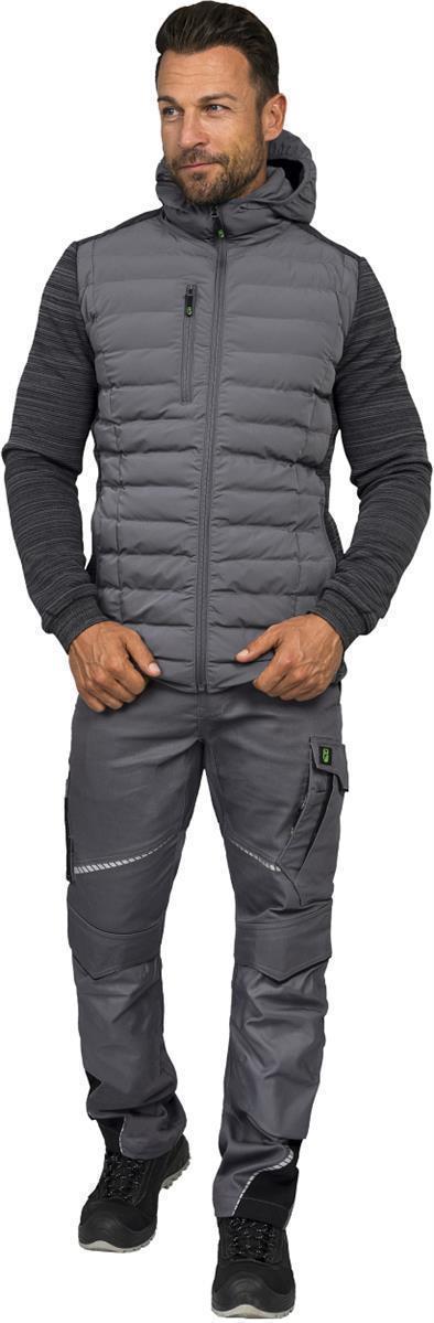 Herren Hybridjacke Casual Line Grau CAHYJ, Gr. 2XL von Leibwächter