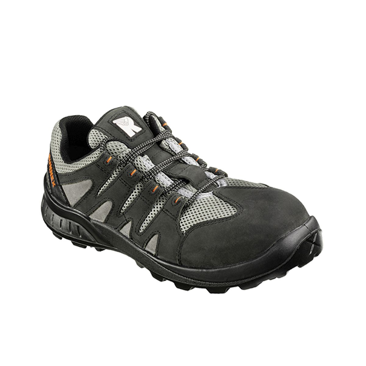 RUNNEX® S1-Sicherheitshalbschuhe TeamStar in Schwarz / Grau, Gr. 40