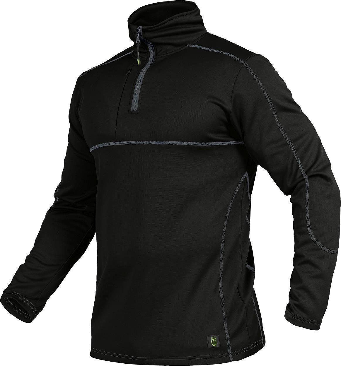 Funktionsshirt "Ulli" Flex Line Schwarz/Grau FLEXF, Gr. 2XL von Leibwächter
