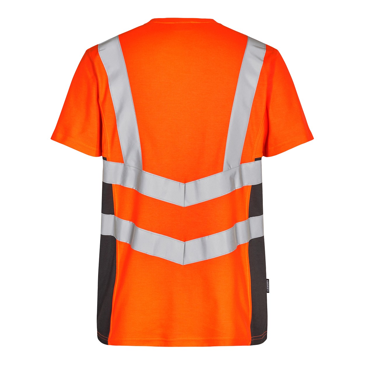 ENGEL Safety T-Shirt in Orange/Anthrazit Grau, Größe XS