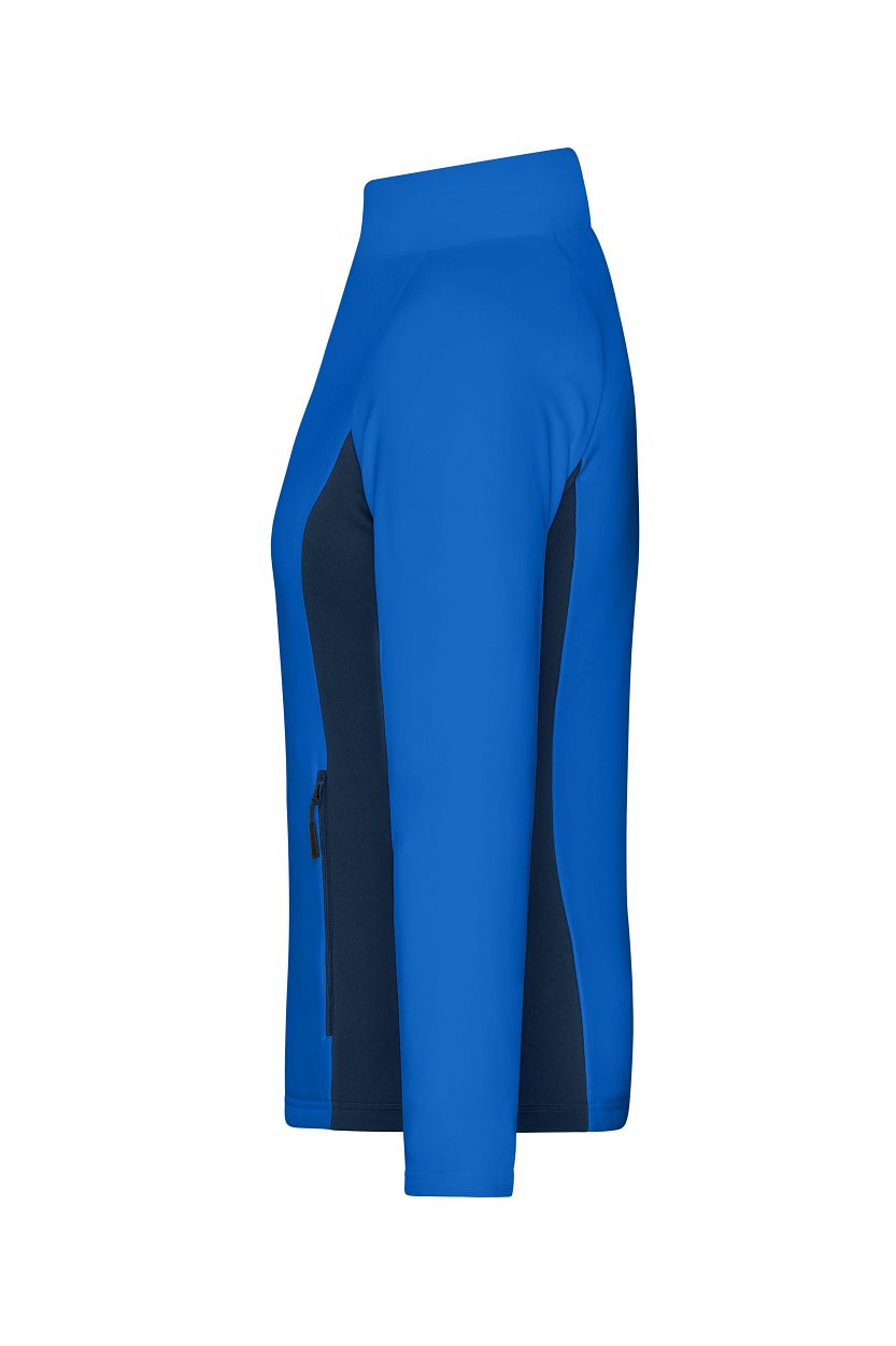 Ladies' Stretchfleece Jacket "JN1859" in Royal/Navy, Größe 3XL - Daiber