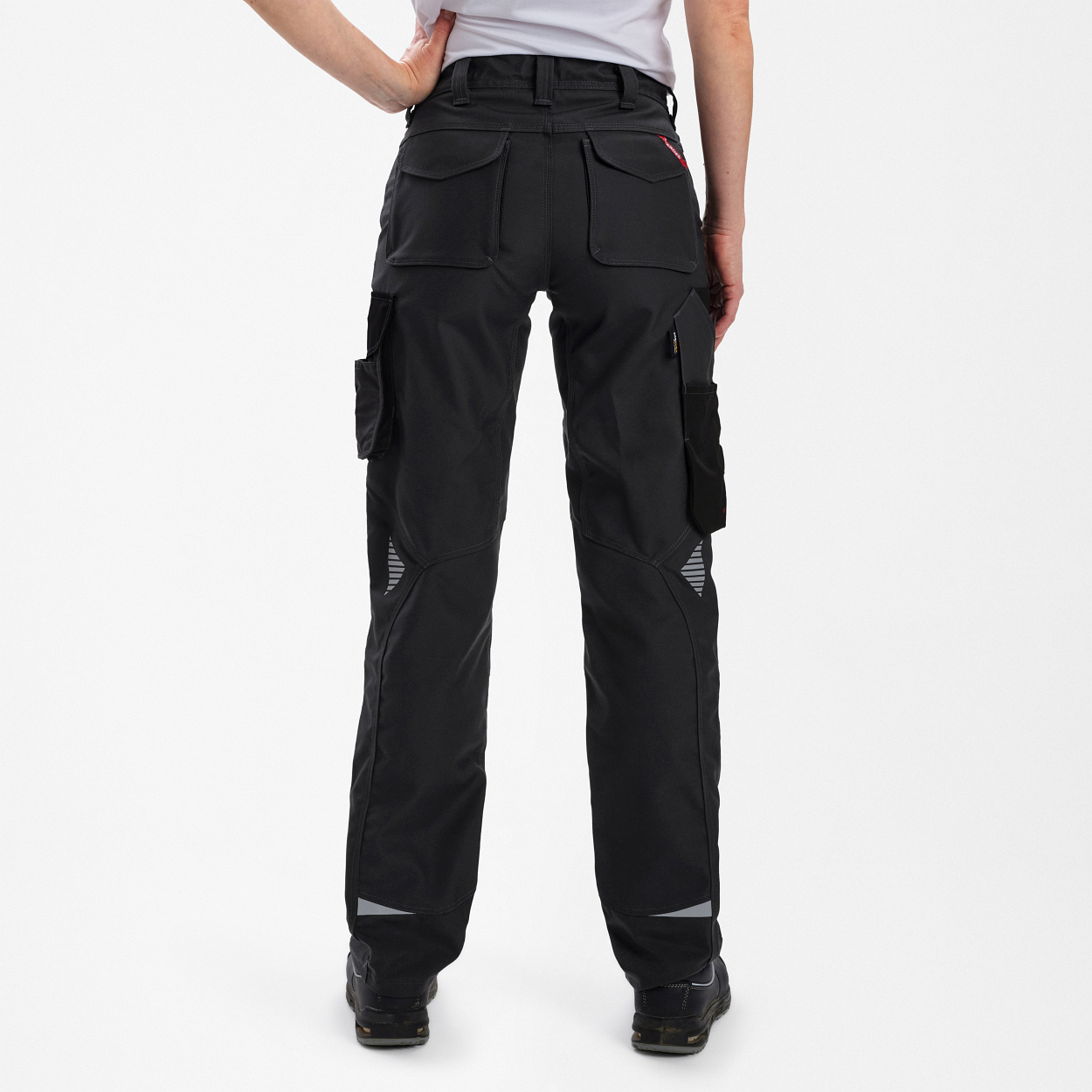 ENGEL Galaxy Damen Bundhose in Anthrazitgrau/Schwarz, Größe 48