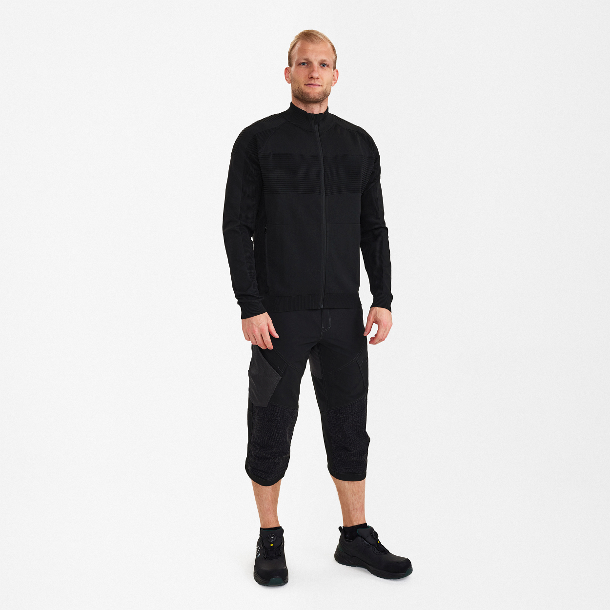 ENGEL X-treme Strickjacke in Schwarz, Größe XS