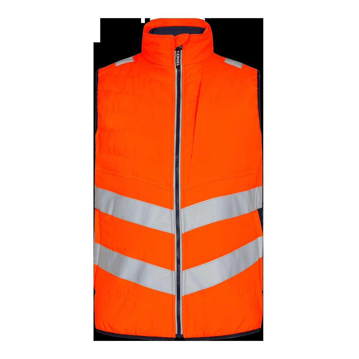 ENGEL Safety Stepp-Innenweste in Orange/Blue ink, Größe XS