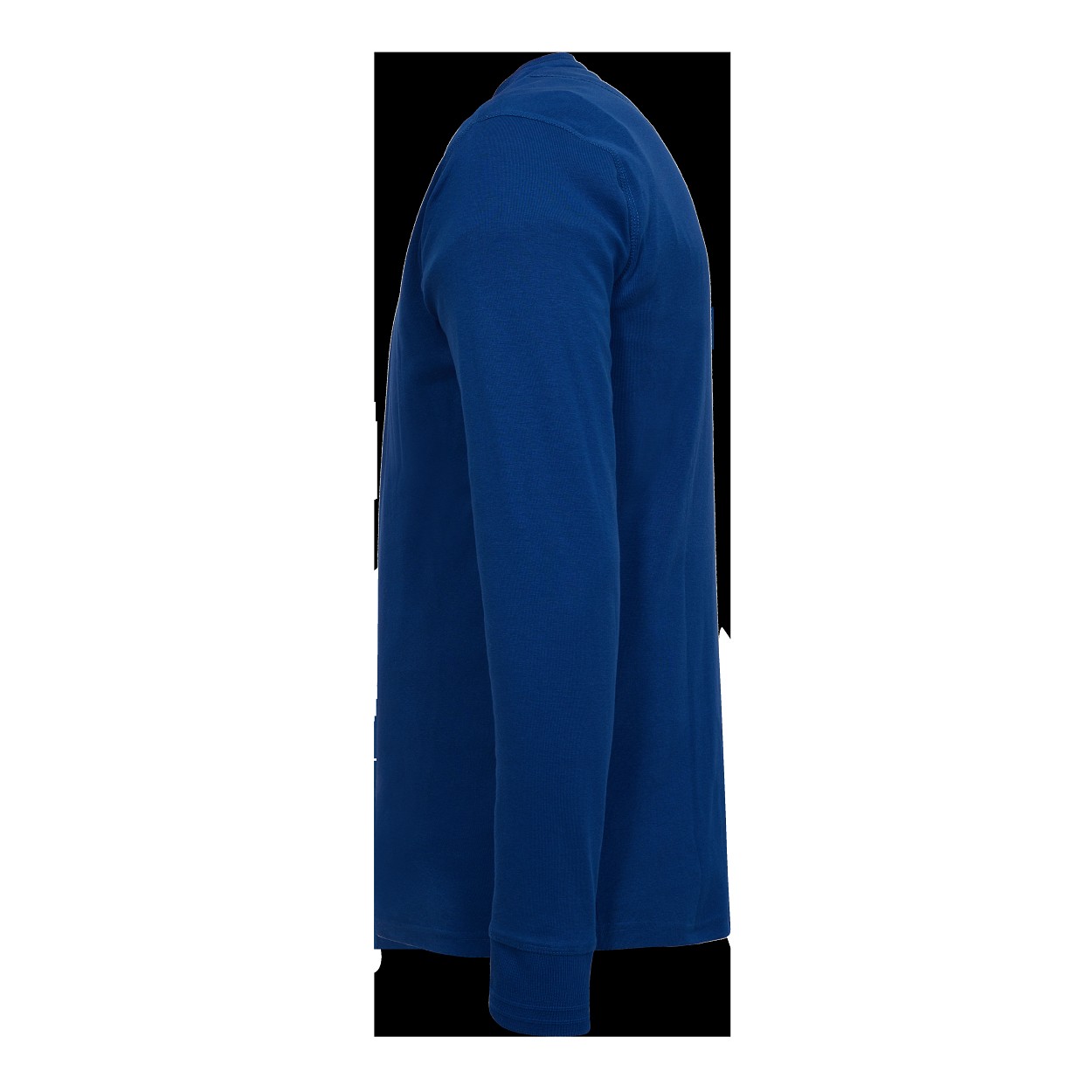 ENGEL Extend Grandad langarm-Shirt in Surfer Blue, Größe XS