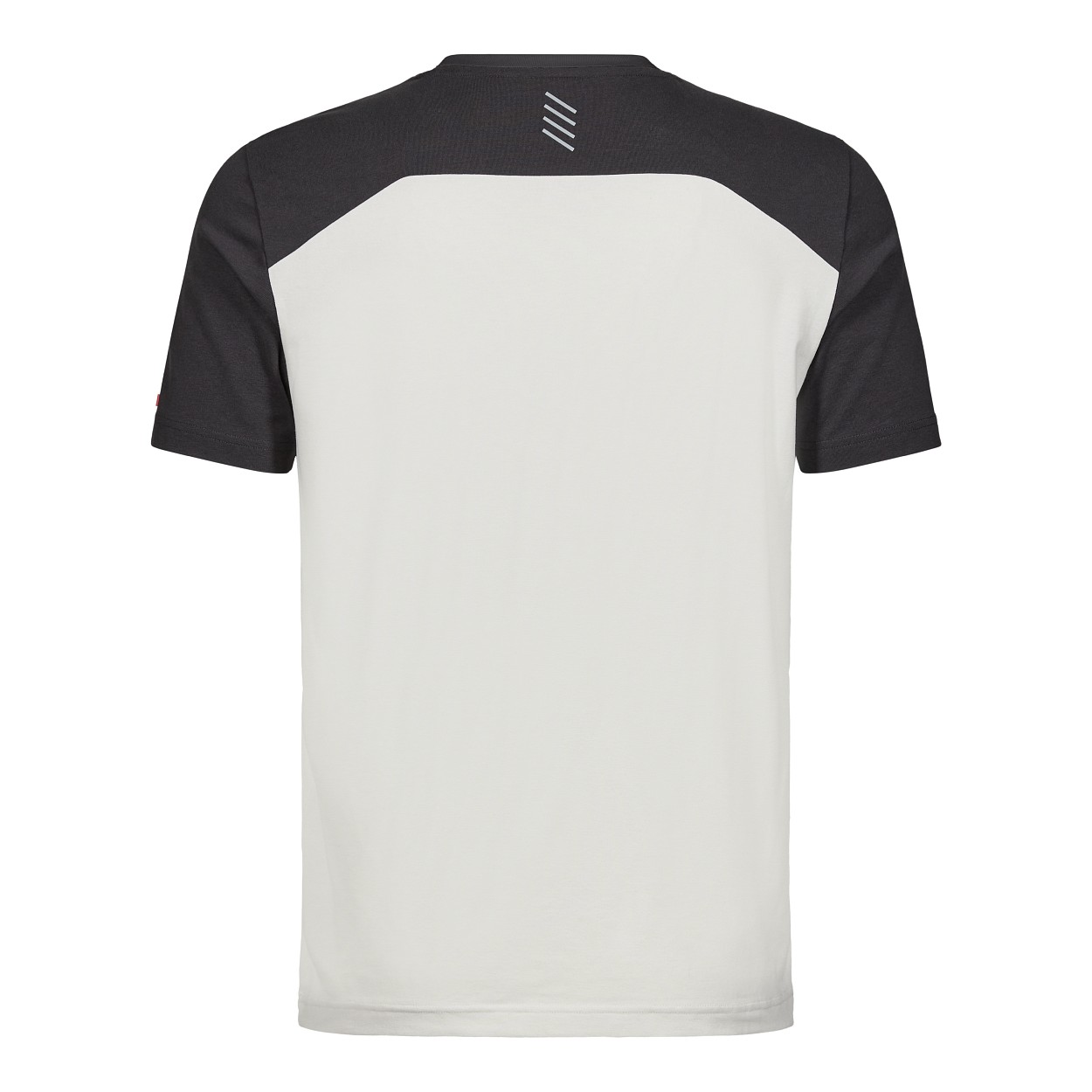 ENGEL Entire T-Shirt in Bone White / Anthracite Grey, Größe XS