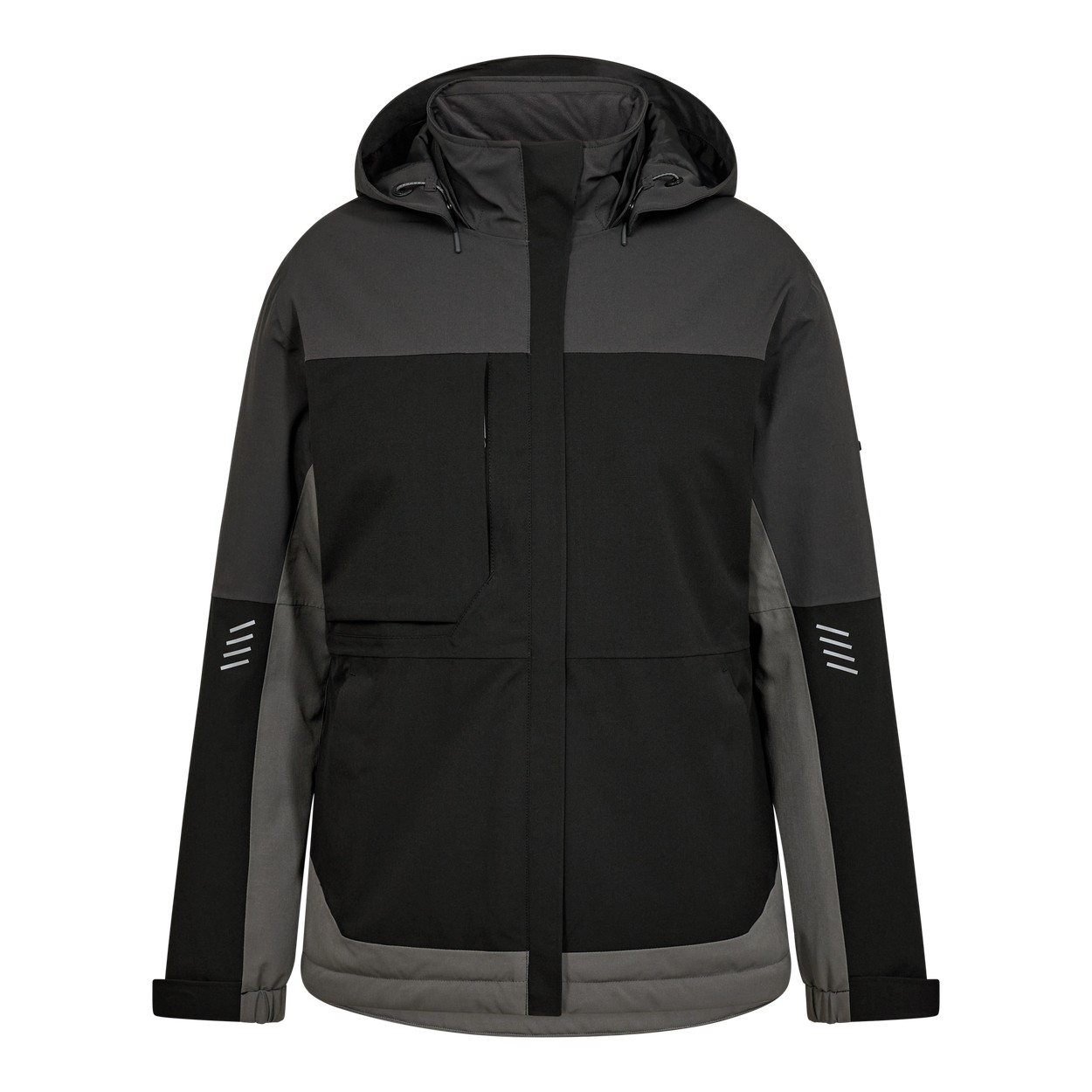 ENGEL Entire Damen Winterjacke in Schwarz/Anthrazit Grau, Größe XS