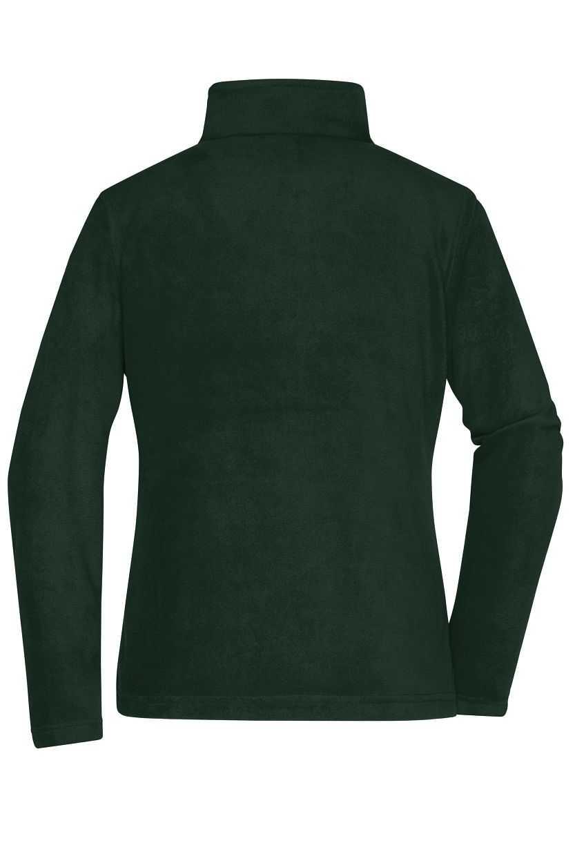 Ladies' Fleece Jacket "JN781" in Dark-Green, Größe 3XL - Daiber