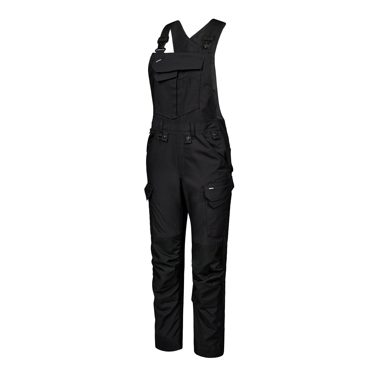 ENGEL Entire Damen Latzhose mit Stretch in Schwarz, Größe 48