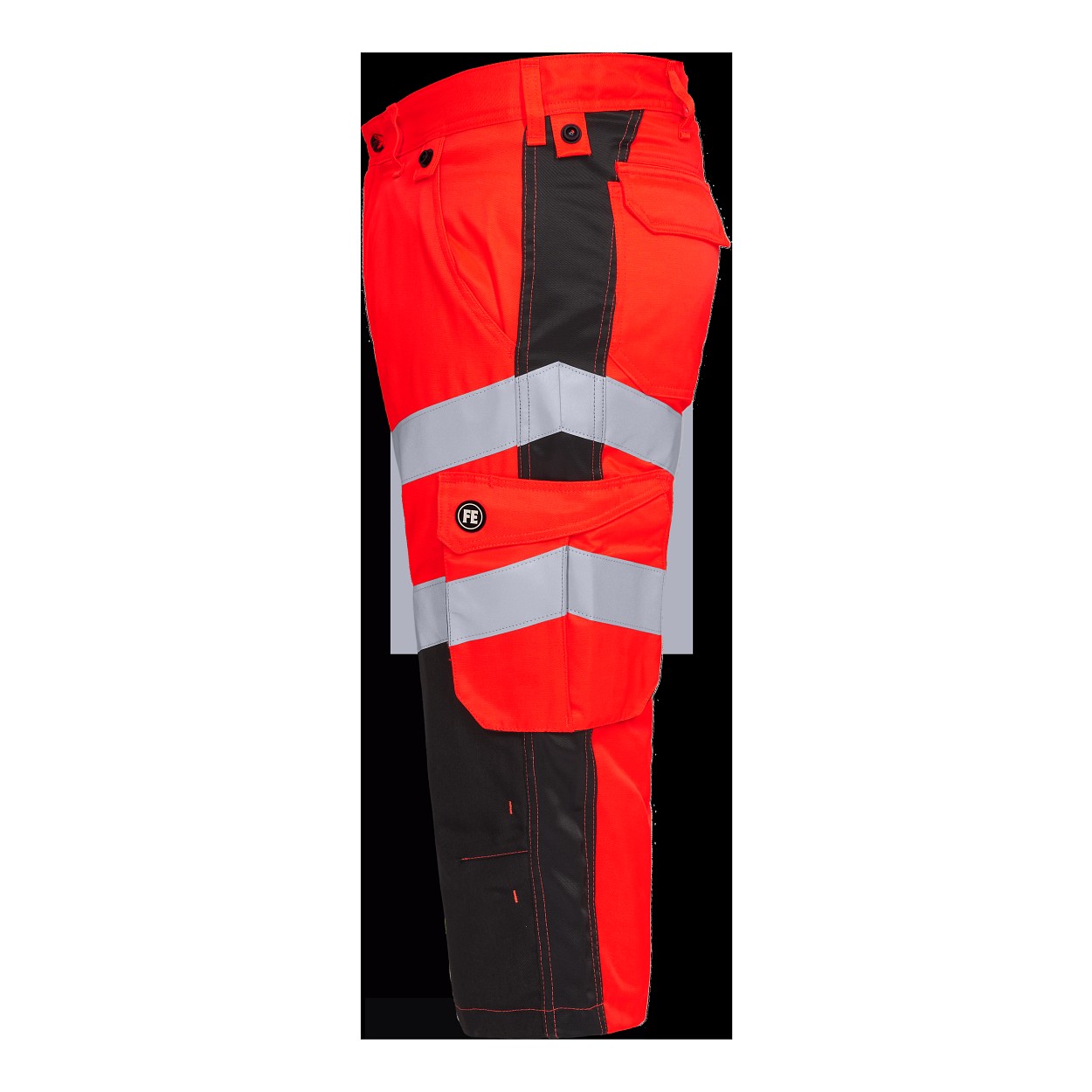 ENGEL Safety Light 3/4-Hose in Rot/Schwarz, Größe 54