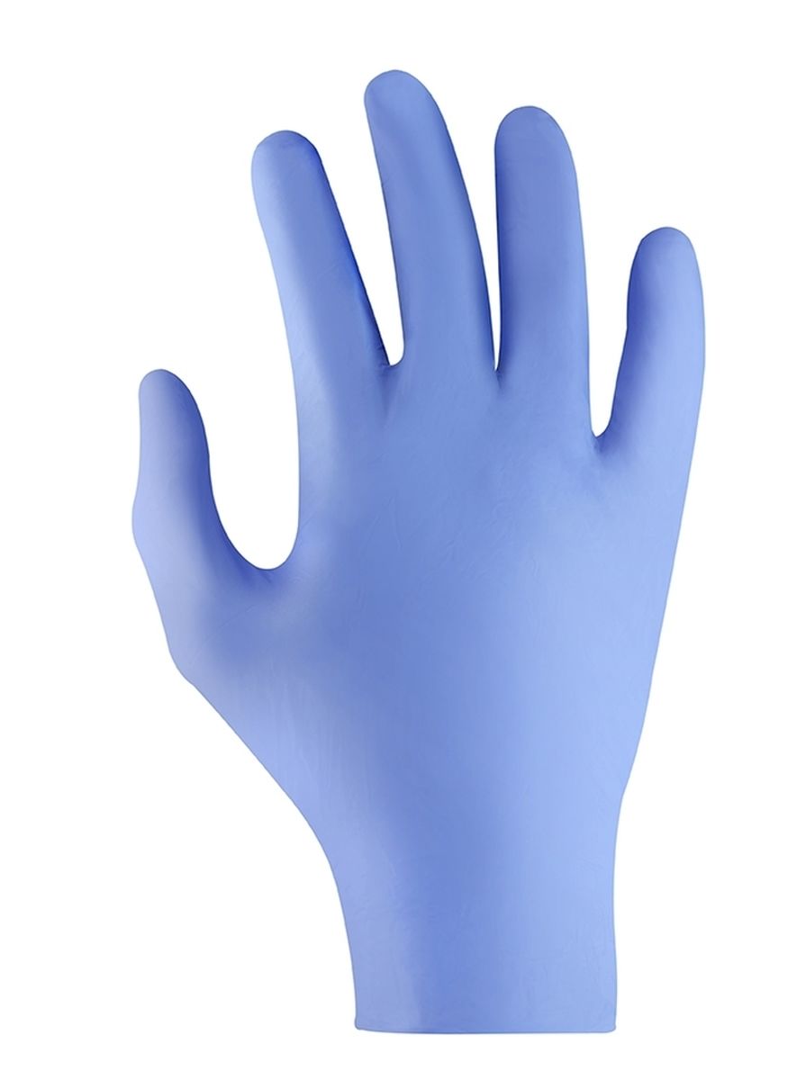 teXXor® Nitril-Einweg-Handschuhe UNGEPUDERT in Lila, Größe 9