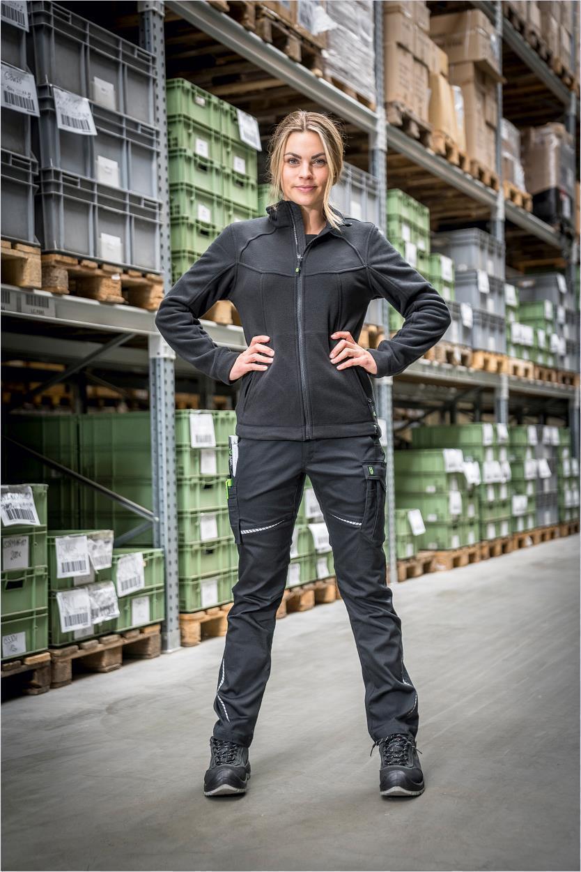 Polar-Fleecejacke Unisex CAFLJ, Gr. 2XL von Leibwächter