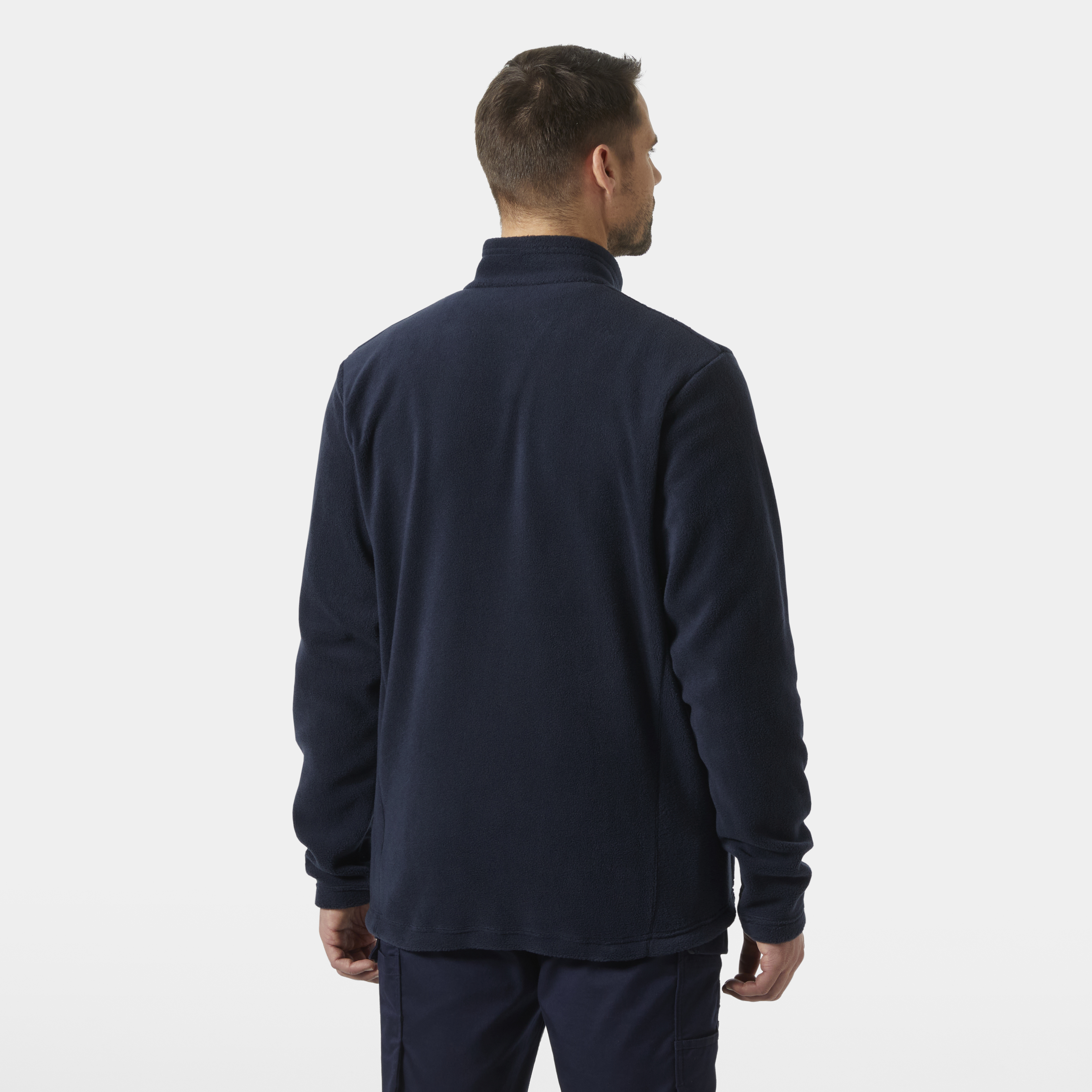 "MANCHESTER 2.0" Fleece-JKT in Navy, Größe 5XL von Helly Hansen Workwear
