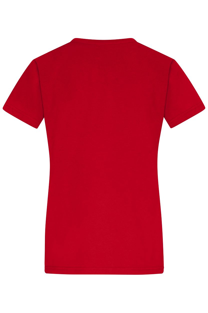 Ladies' Slim Fit-T "JN971" in Red, Größe 2XL - Daiber