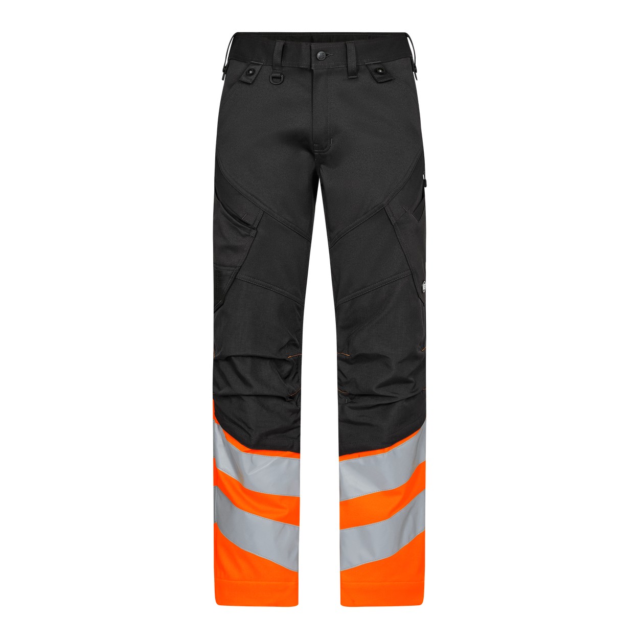 ENGEL Safety Arbeitshose mit 2-Wege-Stretch in Anthrazit Grau/Orange, Größe 26