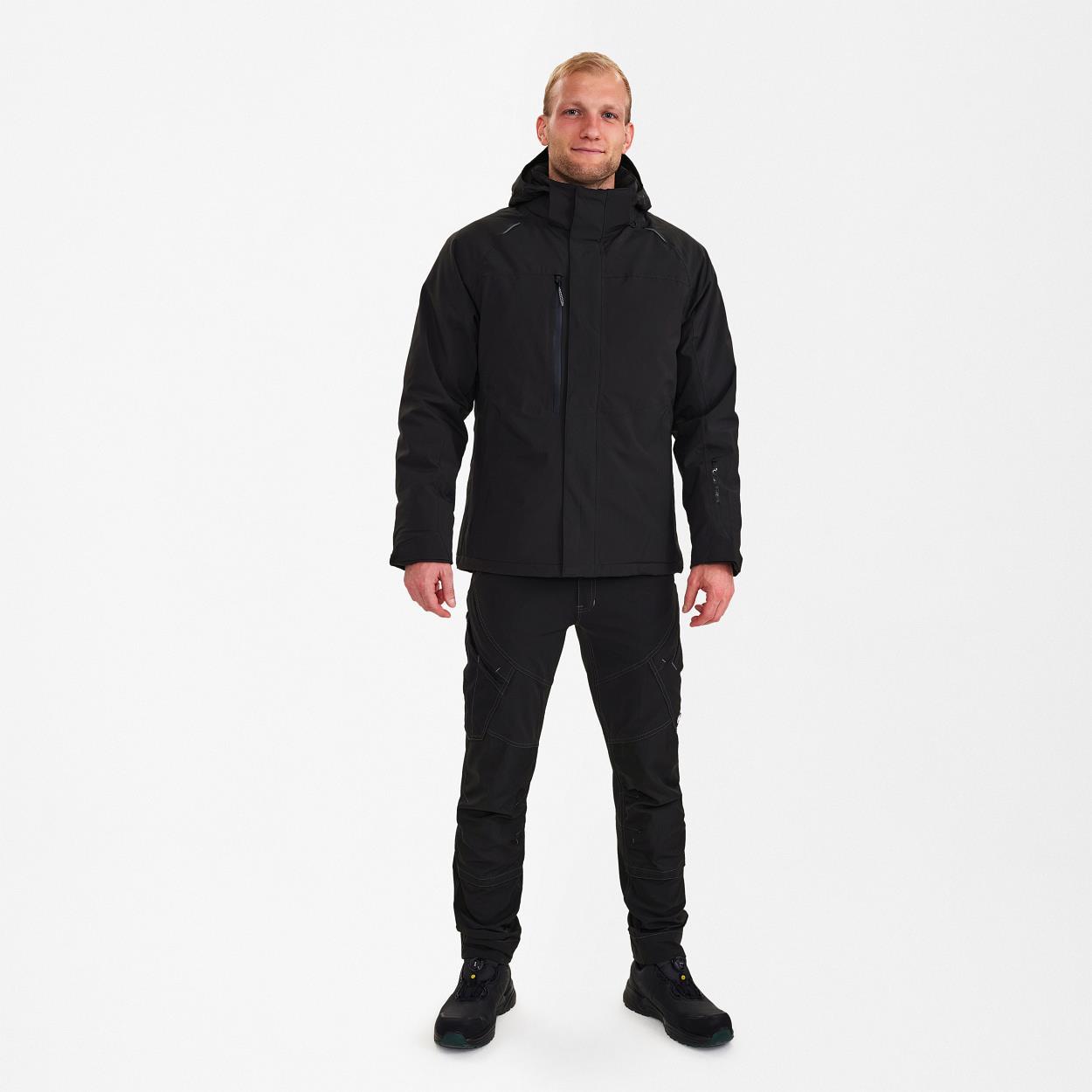ENGEL X-treme Winterjacke in Schwarz, Größe M