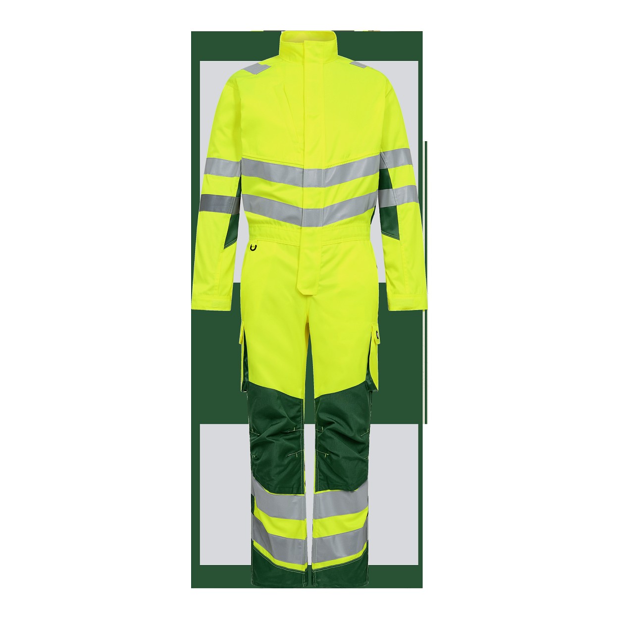 ENGEL Safety Light Overall in Gelb/Grün, Größe XS