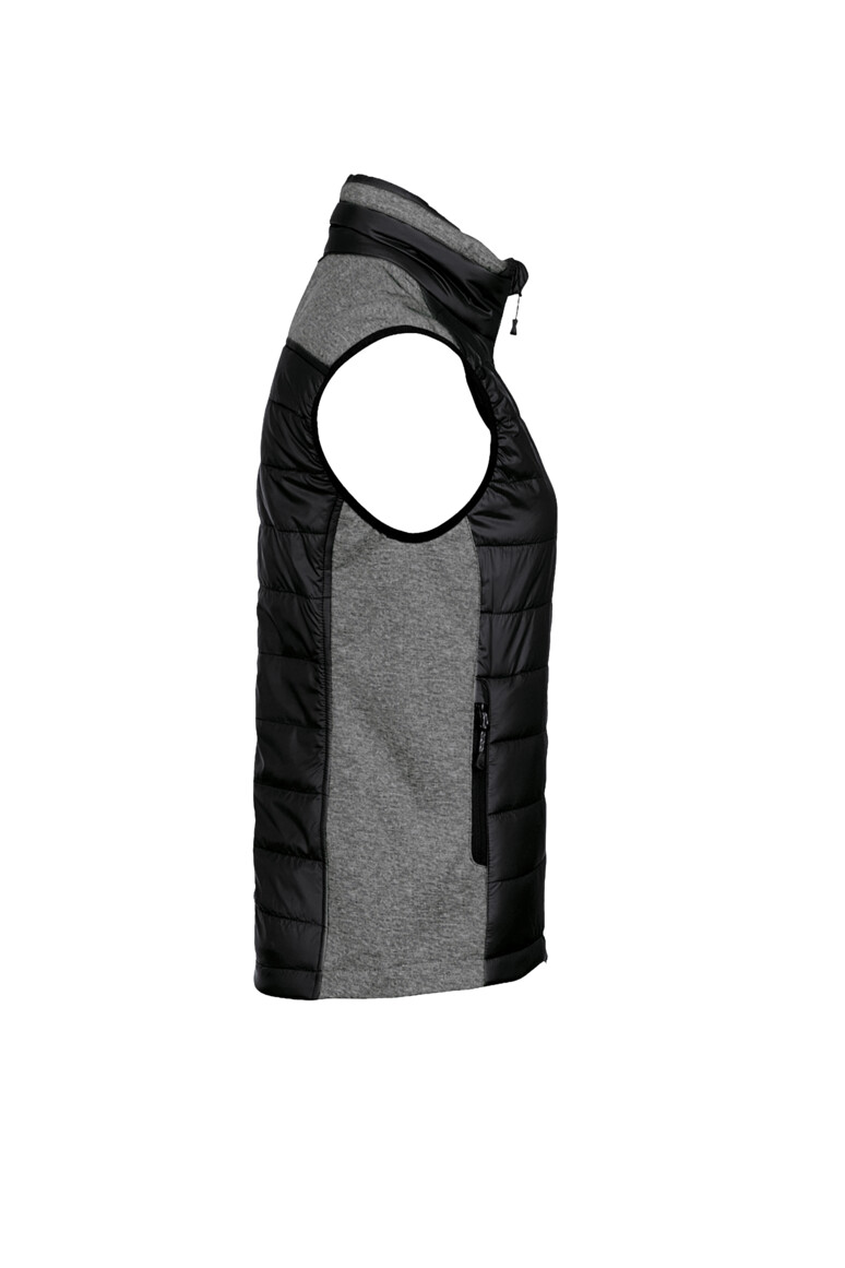 HAKRO 264 Damen Hybridweste Alabama in Schwarz, Größe 3XL