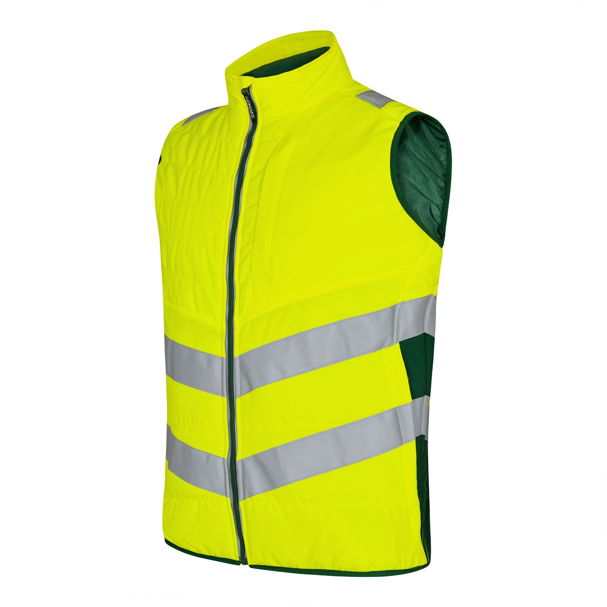 ENGEL Safety Stepp-Innenweste in Gelb/Grün, Größe XS