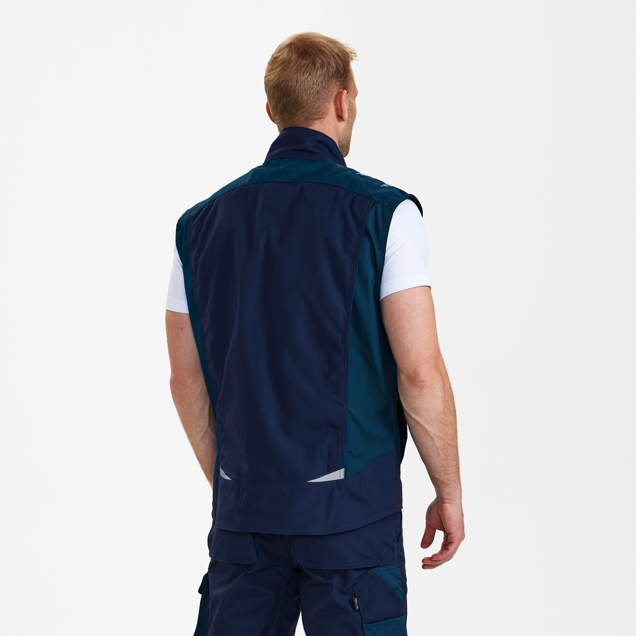 ENGEL Galaxy Serviceweste in Blue Ink/Dark Petrol, Größe XS