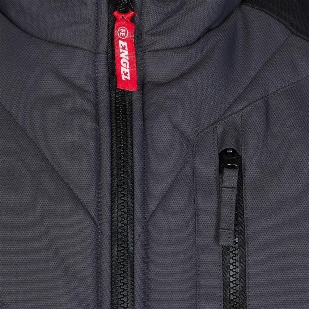 ENGEL Galaxy 5850-193 Stepp-Winterweste in Anthrazitgrau/Schwarz, Größe XS