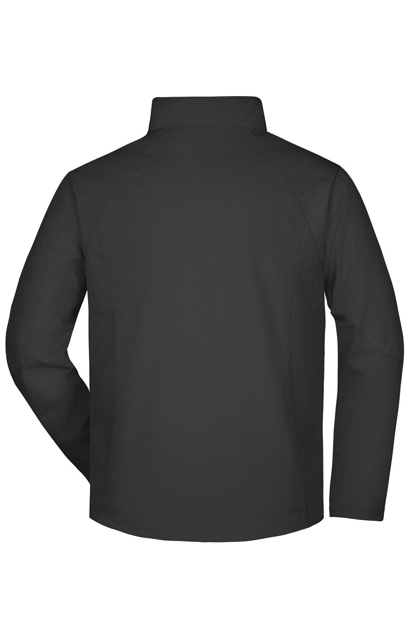 Men's Softshell Jacket "JN1020" in Black, Größe 3XL - Daiber