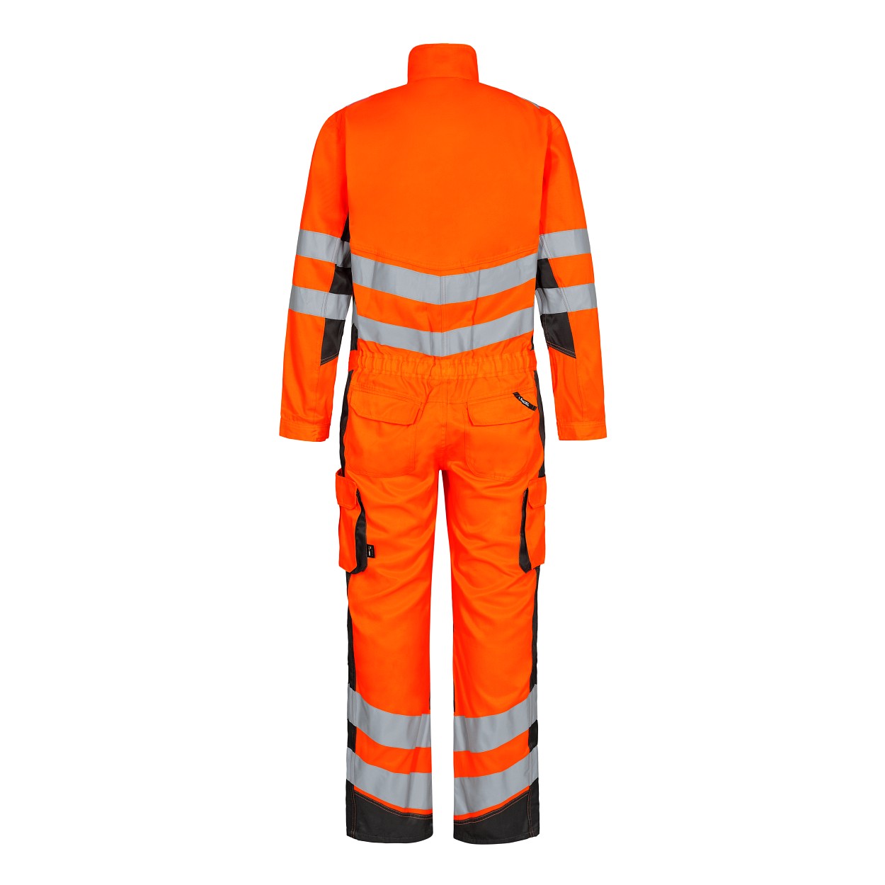 ENGEL Safety Light Overall in Orange/Anthrazit Grau, Größe XS