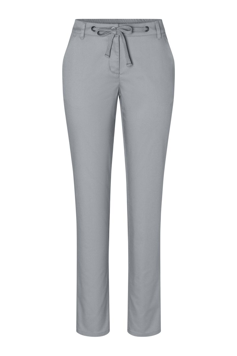 Damen Chinohose Modern-Stretch Größe 54 in Stahlgrau von Karlowsky